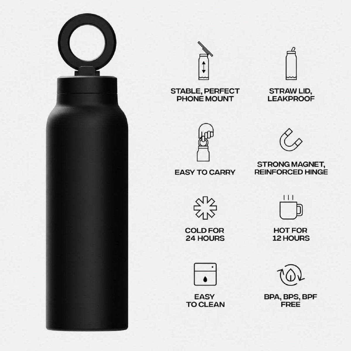 3 in 1 Tripod Water Bottle