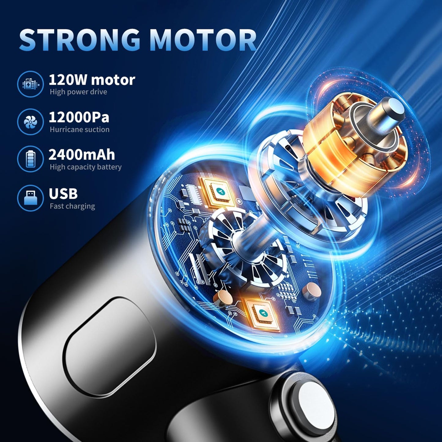 Zivana 3in1 Car Vacuum Cleaner
