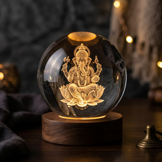 Crystal Ball Lamp